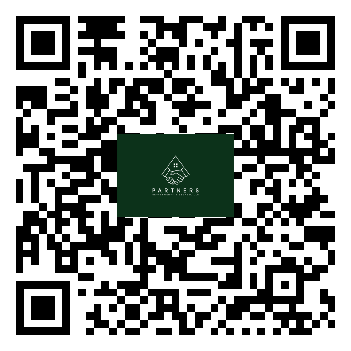 Partners Settlements QR Code